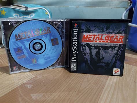 METAL GEAR SOLID PS1, Video Gaming, Video Games, PlayStation on Carousell