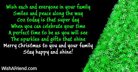 Christmas Messages For Family