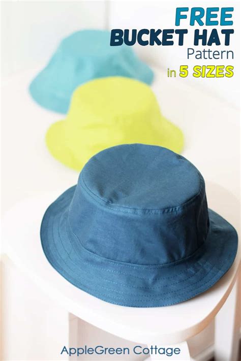 Bucket Hat Sewing Pattern PDF Sewing Pattern Teen Adult | ubicaciondepersonas.cdmx.gob.mx