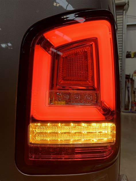 VW T5.1 Rear Lights - LED - Red | Transporter HQ