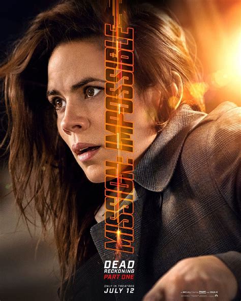 Mission: Impossible - Dead Reckoning Character Posters Put the Focus on ...