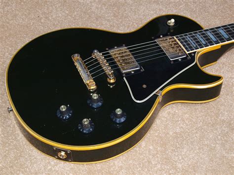 Gibson Les Paul Custom 1972 Black Guitar For Sale Guitaravenue Ltd