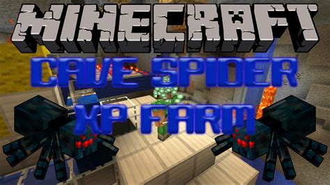 Cave Spider XP Farm Tutorial Minecraft Project