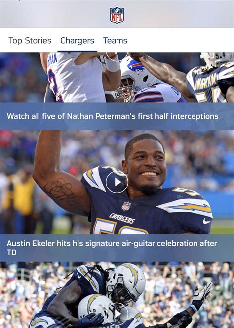 Austin Ekeler featured on NFL highlights. : r/Chargers