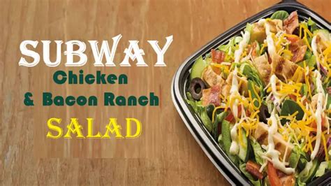 Subway Chicken Salad Calories | Nutrition Facts | Ingredients List