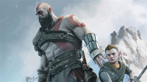 Kratos And Atreus Dad Of Boy 4k Wallpaper,HD Games Wallpapers,4k ...