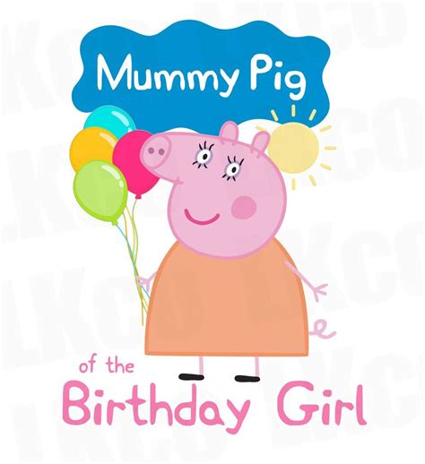 Peppa Pig Mummy Pig S Birthday