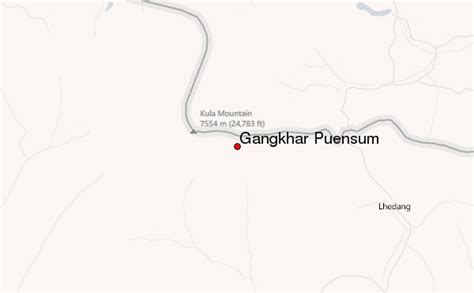 Gangkhar Puensum Mountain Information