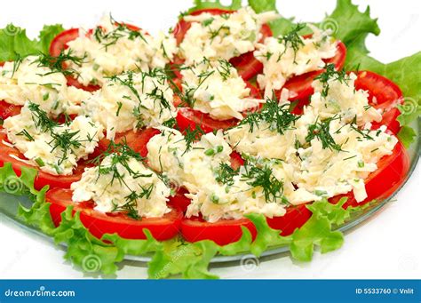 Tomato with cheese stock photo. Image of grate, health - 5533760