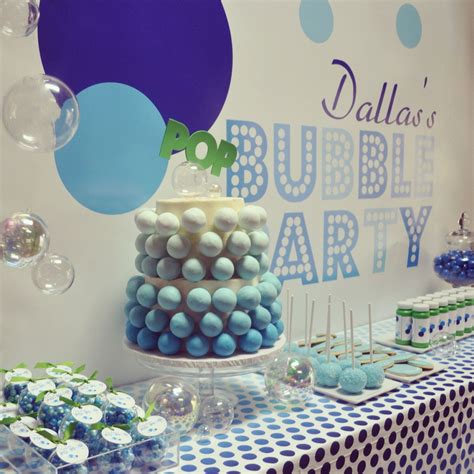 Bubbles Theme Birthday Party | Bubble party, Bubble birthday parties, Bubble birthday