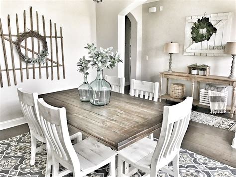 5 Ways To Get The Farmhouse Look | Bless This Nest | Farmhouse dining room table, Country dining ...
