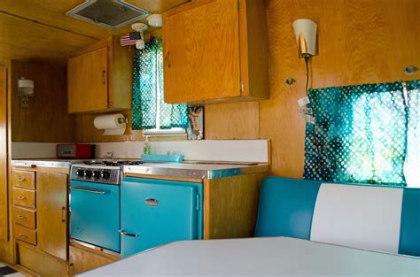 Our 1964 Shasta Airflyte Refinished Interior, March 2014 | Camper decor ...