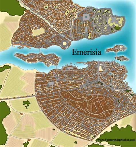 Emerisia - Free Fantasy Maps