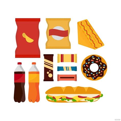 Snack Vector in Illustrator, SVG, JPG, EPS, PNG - Download | Template.net