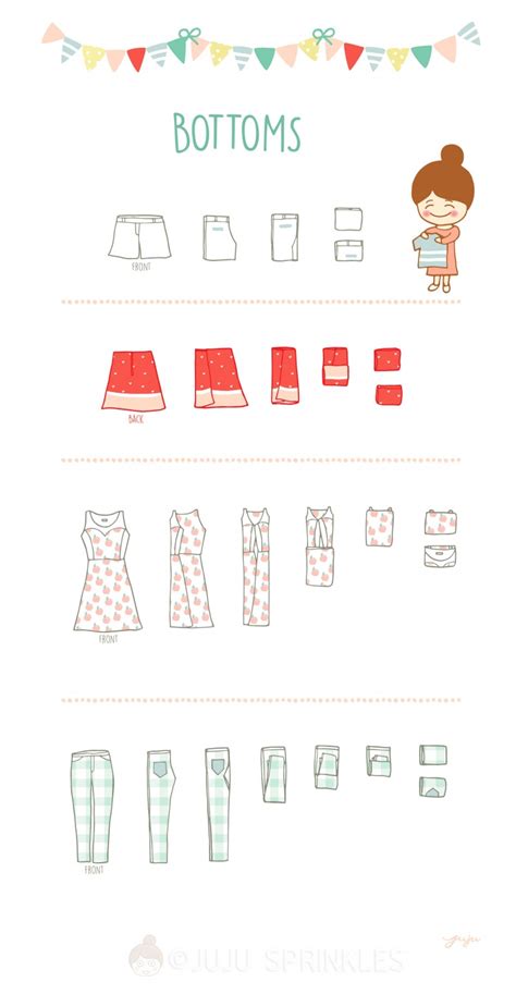 Everything You Ever Need To Know About KonMari Folding – Juju Sprinkles