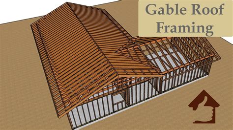 Conventional Gable Roof Framing Ideas – L-Shaped Floor Plan Design - YouTube