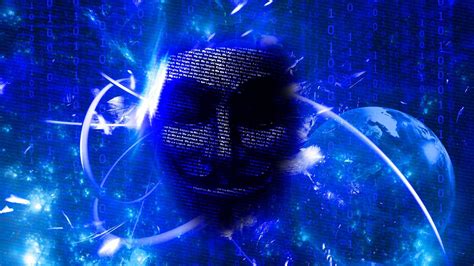 🥇 Abstract blue anonymous matrix binary code wallpaper | (73494)