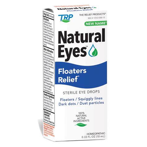 Natural Eyes Floaters Relief Eye Drops - 10ml