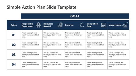 Strategic Plan Template Powerpoint