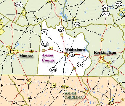 Maps – Anson County, NCGenWeb