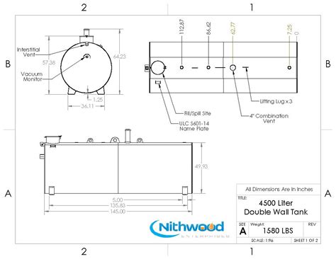 Nithwood Fuel Tanks - 1000 Double Wall