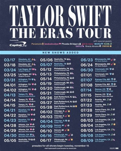 Get Ready, Swifties: Capital One Exclusive Presale Moved to Wednesday