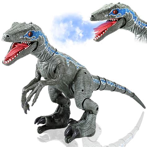 RC Toy Dinosaur Remote Control Robot Dinosaur Park Electric Walking An – Sun Baby