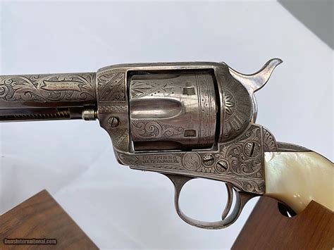 FACTORY ENGRAVED COLT SAA 45