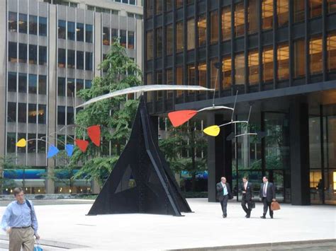 Modern Art Obsession: Calder Mobile at The Seagram Building