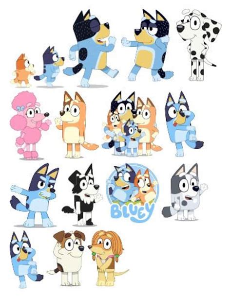 Printable Bluey Stickers, Web check out our bluey labels selection for ...