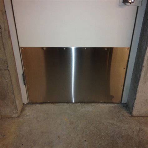 Stainless Steel Door Kick Plate | BC Site Service