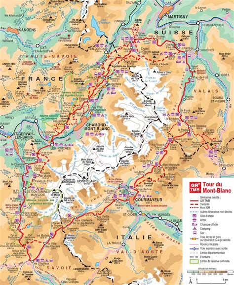 The Tour du Mont Blanc is a multiday trek that circumnavigates the Mont ...