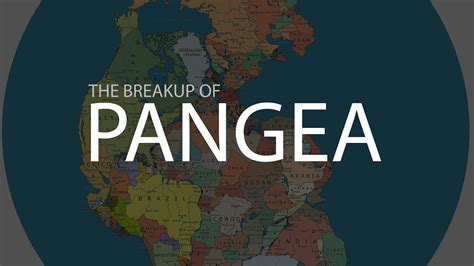 Breakup of Pangea - YouTube