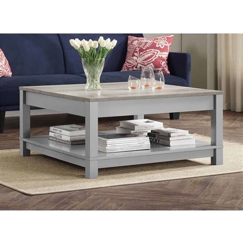 2023 Popular Grey Wood Coffee Tables