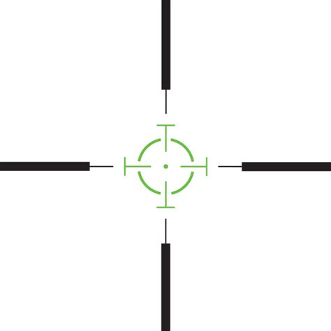 Green Crosshair Png - Clip Art Library