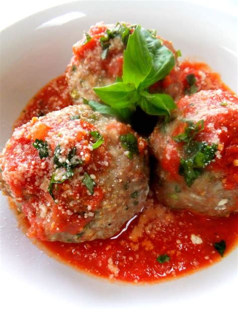 Ricotta Stuffed Meatballs - Proud Italian Cook