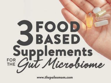 3 Food-Based Supplements for Your Gut Microbiome - The Paleo Mom