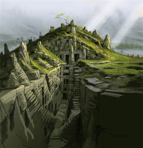 Nordic Barrow Ruin Exterior- Concept Art - Elder Scrolls V : Skyrim Photo (28215376) - Fanpop