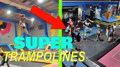 INSANE SUPER TRAMPOLINE PARK! BOUNCE DUBAI! - YouTube