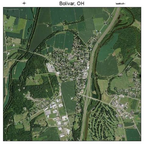 Aerial Photography Map of Bolivar, OH Ohio