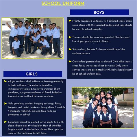 SCHOOL UNIFORM – St. Joseph's Academy (CBSE) – Hosur