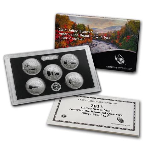 Buy 2013 America the Beautiful Quarters Silver Proof Set | APMEX