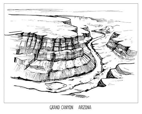 Grand Canyon Sketch - WoodsLima