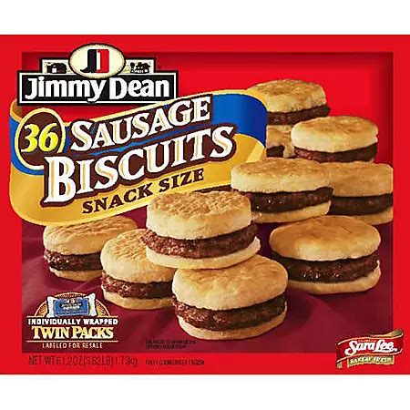 Jimmy Dean Sausage & Biscuit - 36 ct. - Sam's Club