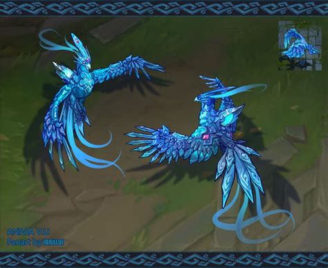 Anivia Visual Update | League of Legends Skin Concept by iBralui | Anivia league of legends ...