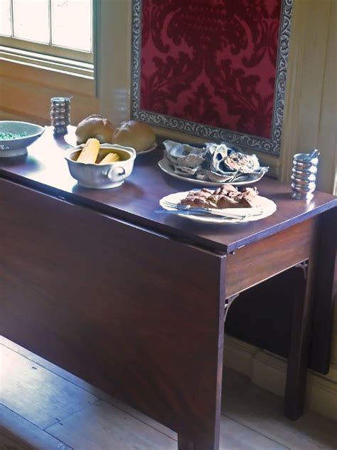 Side table in dining room of Schuyler Mansion 18th century… | Flickr