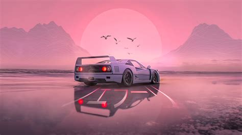 Retrowave Car 4k Wallpaper,HD Cars Wallpapers,4k Wallpapers,Images ...