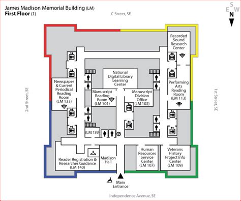 James Madison Memorial Building - First Floor… | The Planetary Society