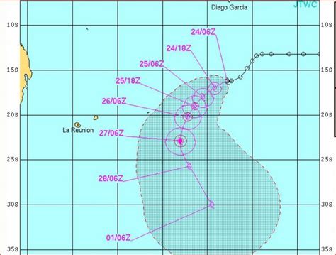 New Tropical Cyclone forms over Southern Indian Ocean - Marine Weather ...