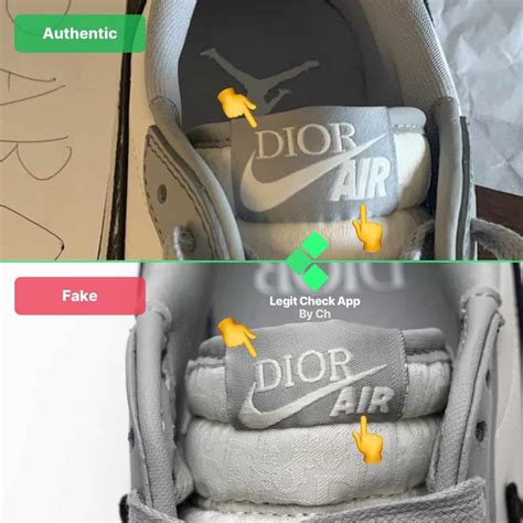 Dior Jordan 1 Low Real Vs Fake: How To Spot Fakes